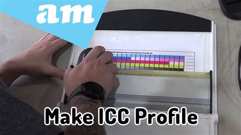 How to Make ICC Profile for Large Format Printer by FlexiPRINT Software with Spectrophotometer ...