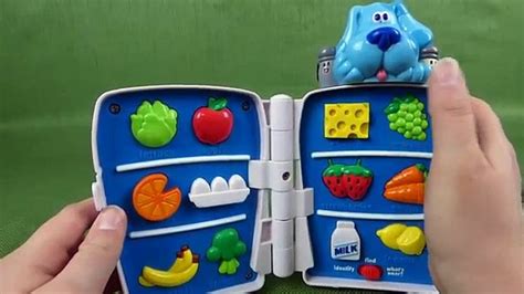 Blues Clues Toys- Blue's Talking Fridge Fun Identify Game with Mr Salt ...