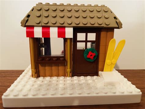 LEGO MOC Ski rental by stephanieako | Rebrickable - Build with LEGO