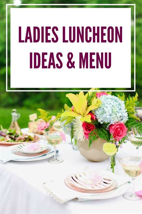 Ideas to Host a Ladies Luncheon - Today Pin | Ladies luncheon, Luncheon menu, Christmas luncheon