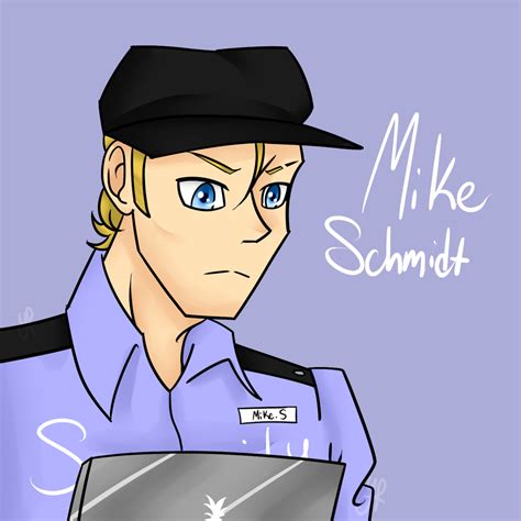 FNaF: Mike Schmidt (my version) by YanderePrime on DeviantArt