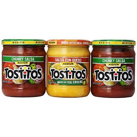 Frito-Lay Restaurant Style Salsa/Queso Dip, 3 Pk./15.5 oz. - Walmart.com