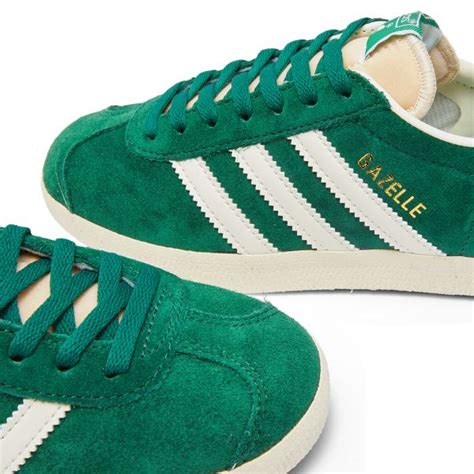 Adidas Gazelle Dark Green/Off White/Cream White | END. (SG)