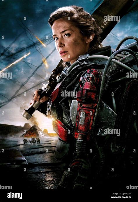 EMILY BLUNT, EDGE OF TOMORROW, 2014 Stock Photo - Alamy