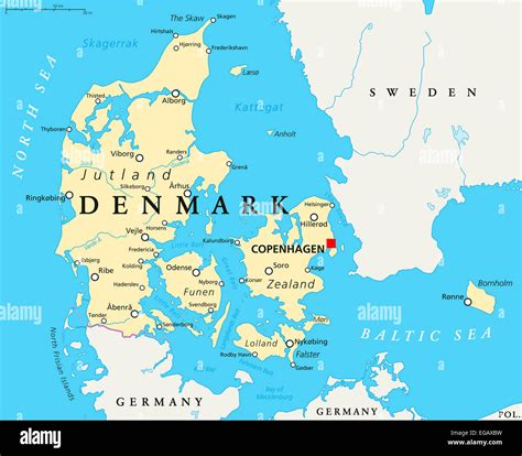 Aalborg denmark map