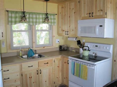 Knotty Pine Kitchen Cabinets Painted - Like this color for the knotty pine walls? | Pine kitchen ...