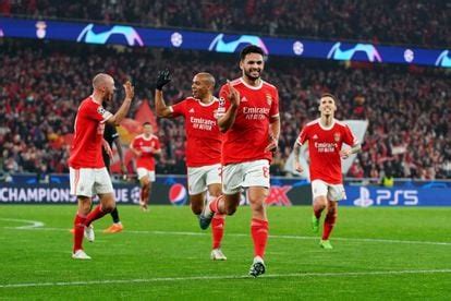 Benfica routs Brugge to reach Champions League quarterfinals | Sports | EL PAÍS English