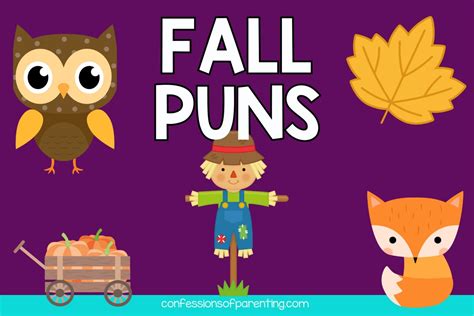 200+ Fall Puns That Will Leaf You Laughing - Confessions of Parenting ...