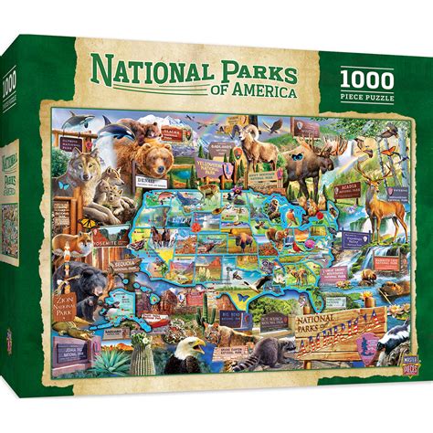 National Parks 1000 pc Puzzle - Poopsie's Gifts & Toys