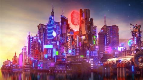 Cyberpunk 2077's Night City Recreated in Minecraft - gamepressure.com