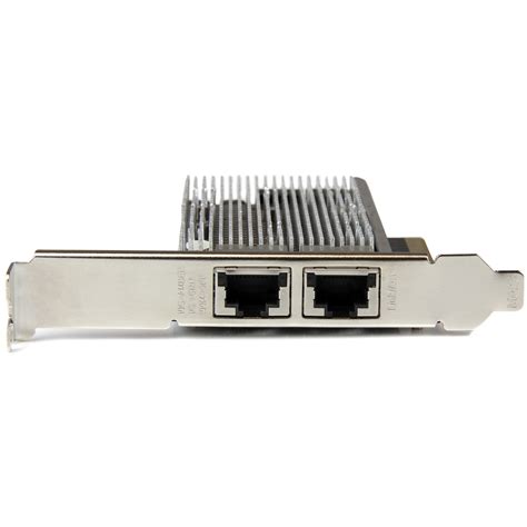 StarTech.com 2-Port 10Gb PCIe Network Card w/ Intel X540 Chip - 10GBASE-T