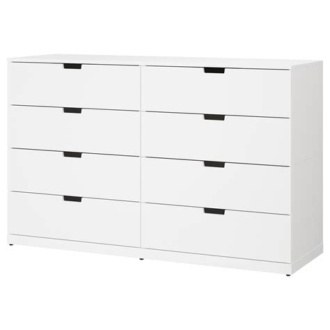 NORDLI 8-drawer dresser, white, 63x39". Order here! - IKEA