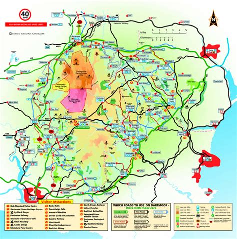 Dartmoor National Park Map - Dartmoor National Park England • mappery