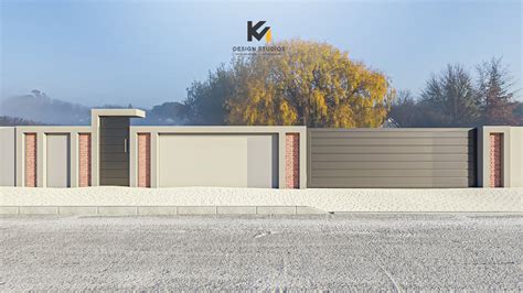 Kuhle Mbemba on Twitter: "Boundary wall design. Simple and clean lines 🏗 Get in touch 📧info ...