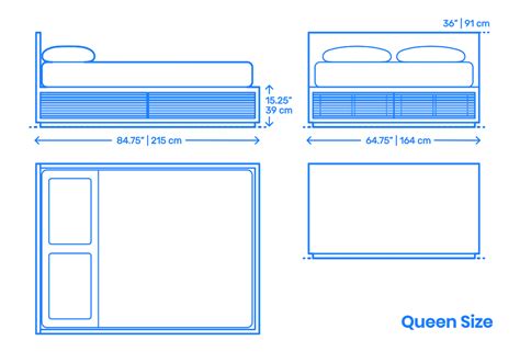 Queen Bed Size Height – Hanaposy