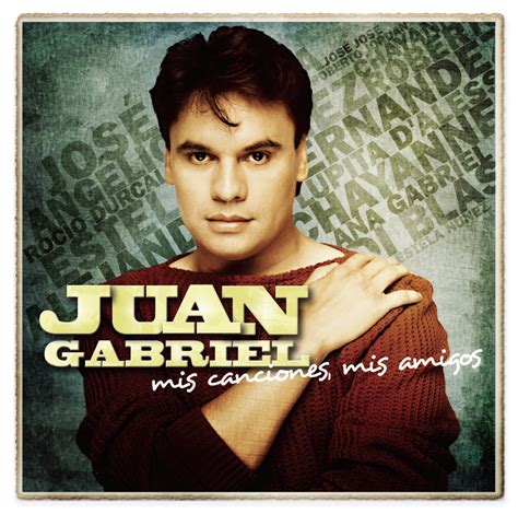 Mis Canciones, Mis Amigos Album Cover by Juan Gabriel