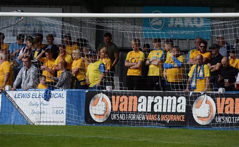 Torquay United fans at Hungerford - Devon Live