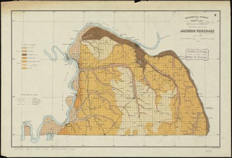 Agricultural map of the Jackson Purchase - Norman B. Leventhal Map & Education Center