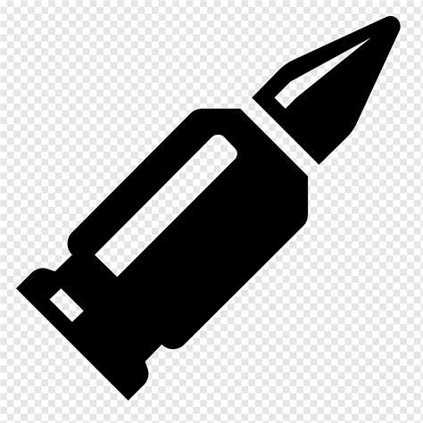 Computer Icons Bullet, symbol, angle, logo, ammunition png | PNGWing