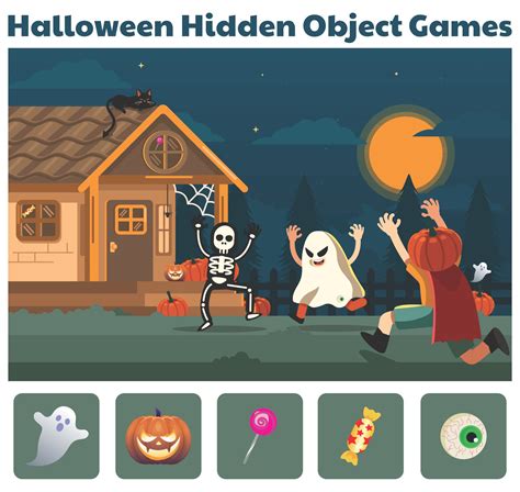 Halloween Hidden Pictures Games