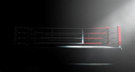 Boxing Ring Corner Lit Digital Art by Allan Swart - Fine Art America