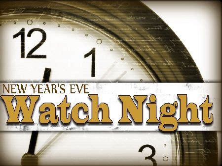 Watchnight Service - Morningside Baptist