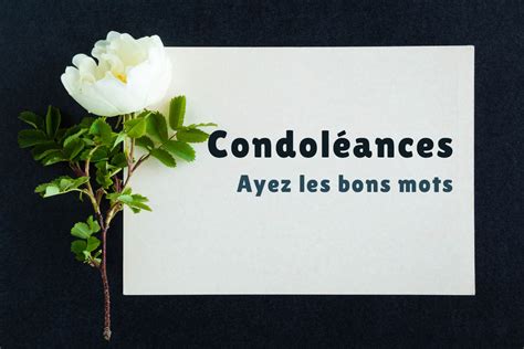 Message De Condoléances À Un Collègue