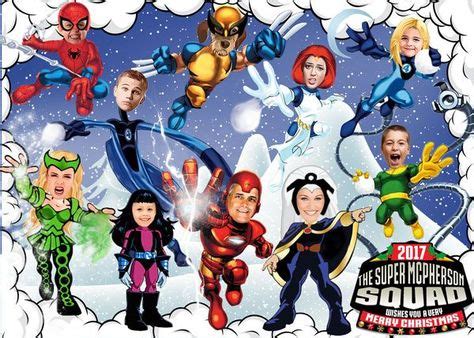 Super Hero Squad Christmas Card | Superhero christmas, Corporate christmas cards, Christmas cards