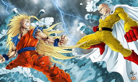 Goku Vs One Punch Wallpapers - Wallpaper Cave