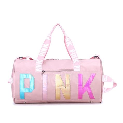 Holographic Pink Gym Bag | Bolsa para gimnasio, Bolsa rosa, Bolsos ...