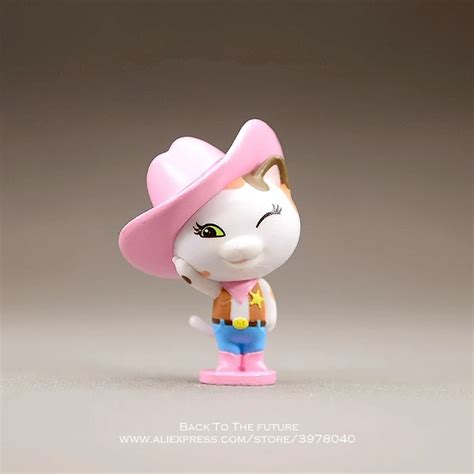 Disney Sheriff Callie's Wild West 5 6cm PVC mini doll Action Figure Model Anime Collection ...