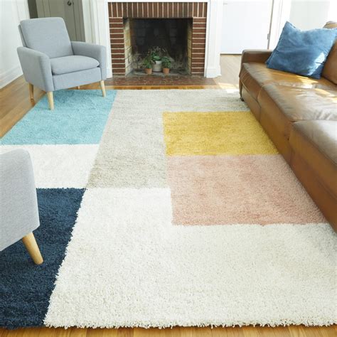 Morant Modern Geometric Modern Shag Area Rug - On Sale - Bed Bath & Beyond - 36183990