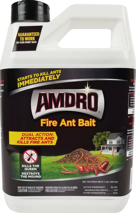 Amdro Fire Ant Bait Mound Treatment Fire Ant Killer, 1 lb - Walmart.com - Walmart.com