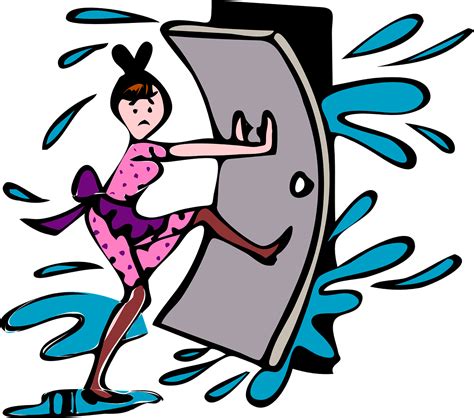 Closing The Door Cartoon Clipart - Full Size Clipart (#5646420) - PinClipart