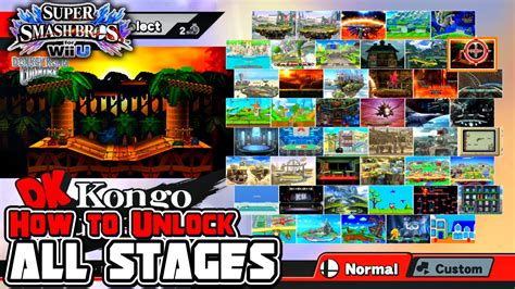 How To Unlock All Stages in Super Smash Bros. for Wii U! - YouTube