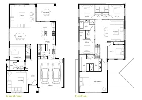 Two Story House Floor Plans Australia | Viewfloor.co