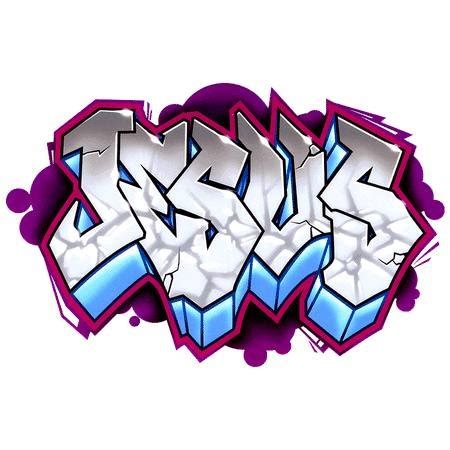 13 Jesus Graffiti Style || Graffiti Tutorial