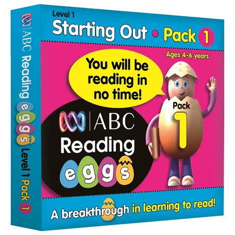 ABC Reading Eggs Starting Out Book Pack 1 | Officeworks