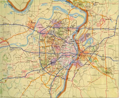 Map Of St Louis Area | Gadgets 2018