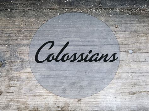 Colossians Bible Study Starting 10/05/18! - 13forty4 | Christian Nonprofit