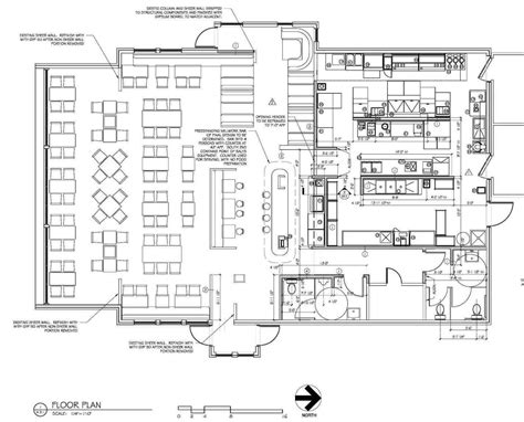 Bar Floor Plan With Dimensions - Image to u