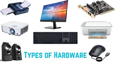 What Is Hardware And Its Types - C.S. Point