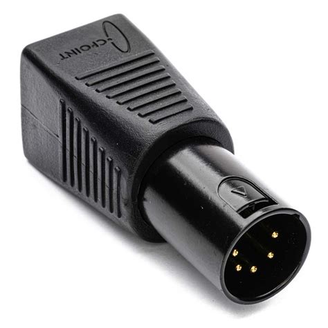 Sescom DMX-5XM-CAT5 DMX Adapter 5-pin XLR Male to RJ45