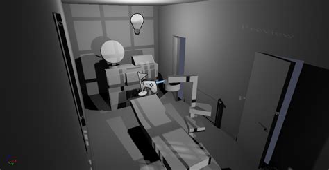 Asylum Horror Game (UE4) — polycount