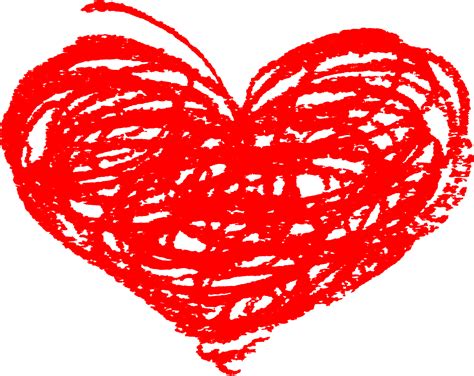 5 Scribble Heart (PNG Transparent) | OnlyGFX.com