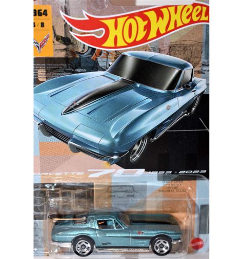 Hot Wheels - Corvette 70th Anniversary set - 1964 Chevrolet Corvette ...