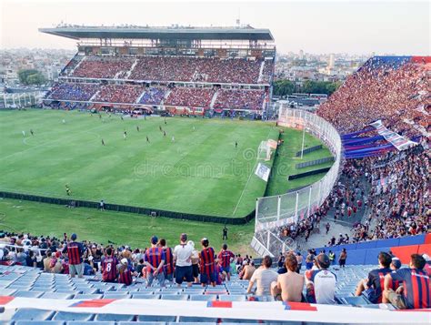 Fans at the CA San Lorenzo De Almagro Stadium Editorial Stock Photo ...