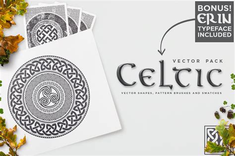 Celtic Patterns Vector Pack, a Graphic by Twinbrush