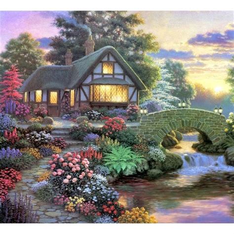 Dream House Painting at PaintingValley.com | Explore collection of Dream House Painting