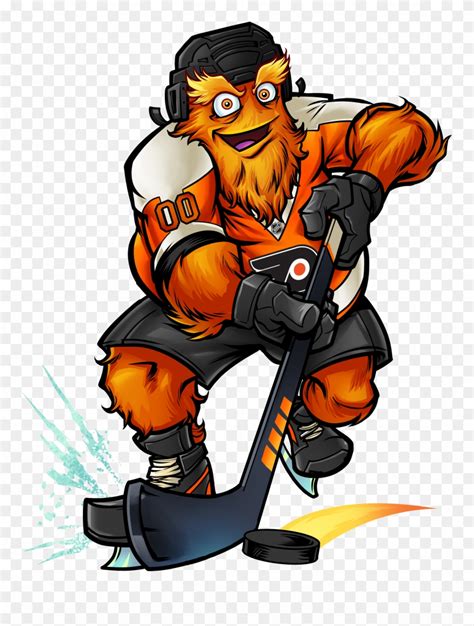 Gritty Brian Allen - Philadelphia Flyers Mascot Gritty Clipart (#1109495) - PinClipart
